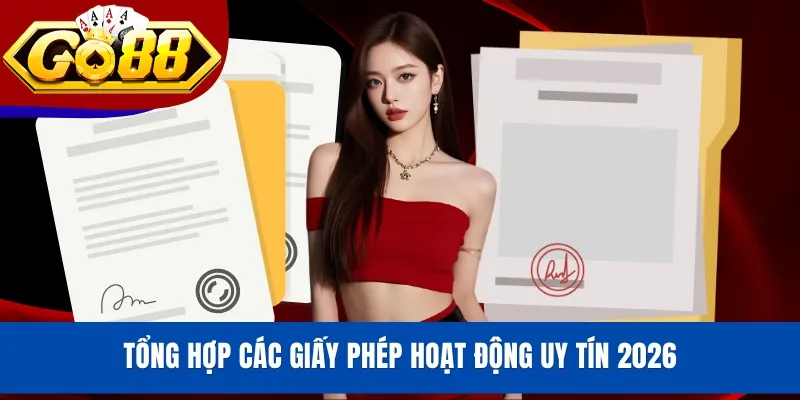 Tổng hợp các giấy phép hoạt động uy tín 2026